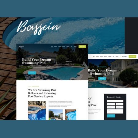 Bassein | Swimming Pool Cleaning & Maintenance WordPress Theme