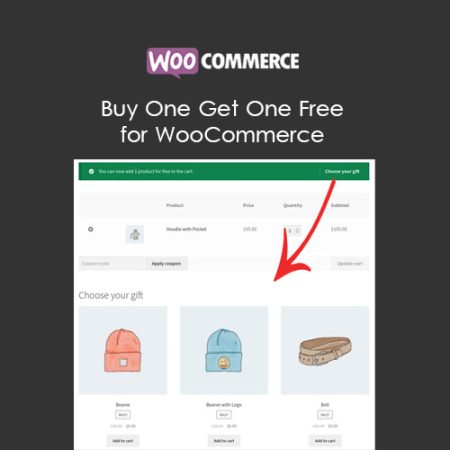 Buy One Get One Free for WooCommerce