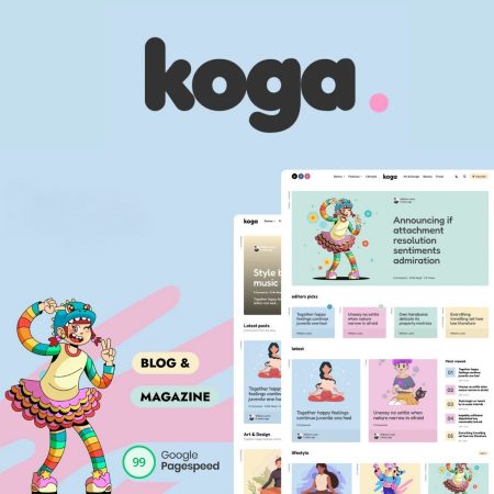 Koga - Blog & Magazine WordPress Theme