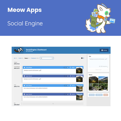 Meow-Social-Engine