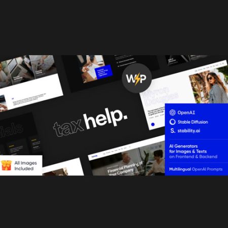 Tax Help – Finance & Accounting Adviser Theme
