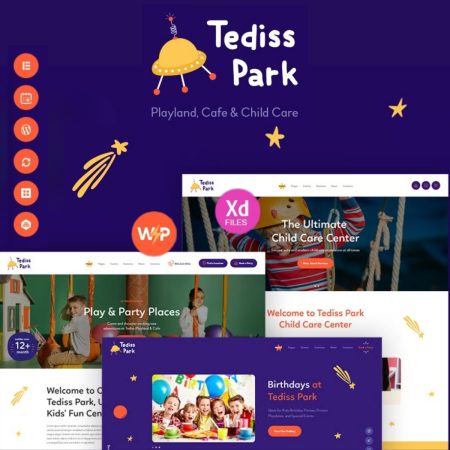 Tediss | Play Area & Child Care Center WordPress Theme