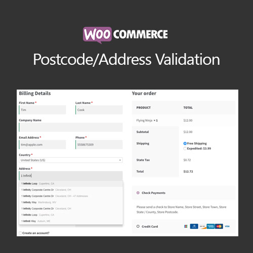 WooCommerce-Postcode-Address-Validation