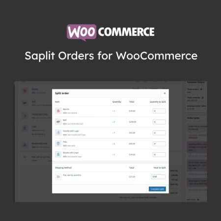 Split Orders for WooCommerce