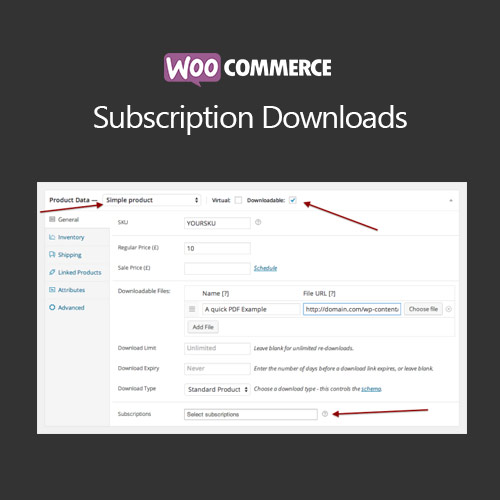 WooCommerce-Subscription-Downloads
