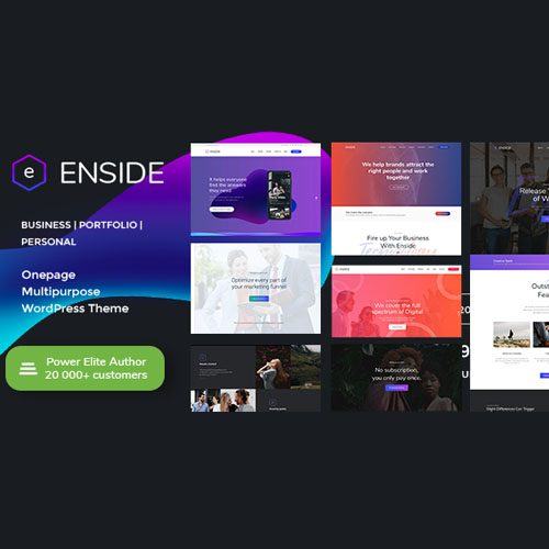 enside-multipurpose-onepage-landing-page-wordpress-theme