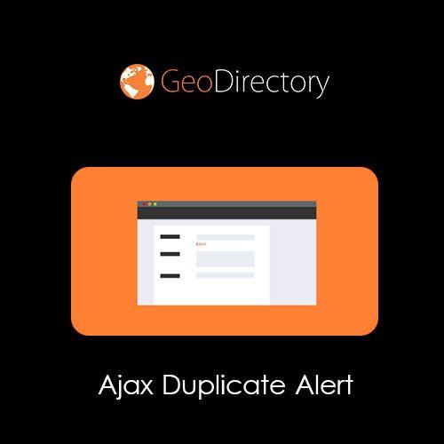 geodirectory-ajax-duplicate-alert