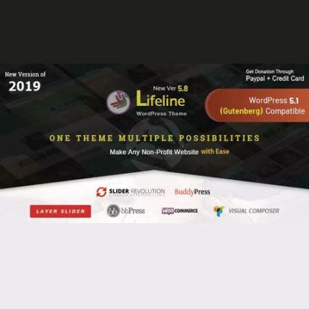 Lifeline – NGO Charity Fund Raising WordPress Theme