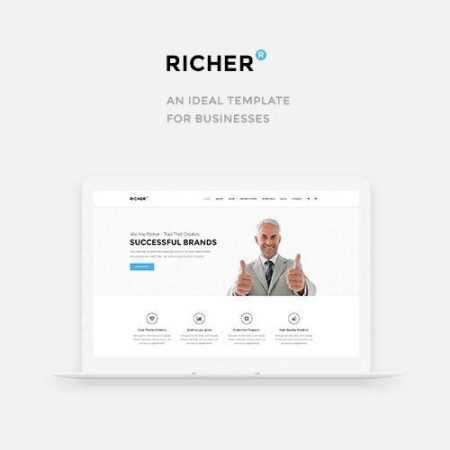 Richer – Responsive Multi-Purpose Theme