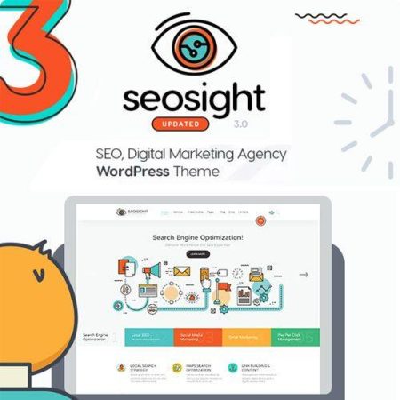 Seosight – SEO, Digital Marketing Agency WP Theme with Shop