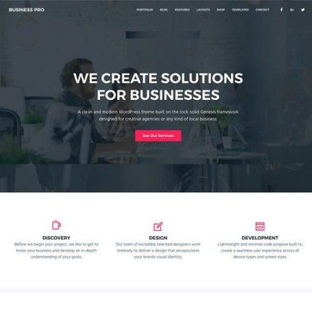 StudioPress Business Pro Genesis WordPress Theme