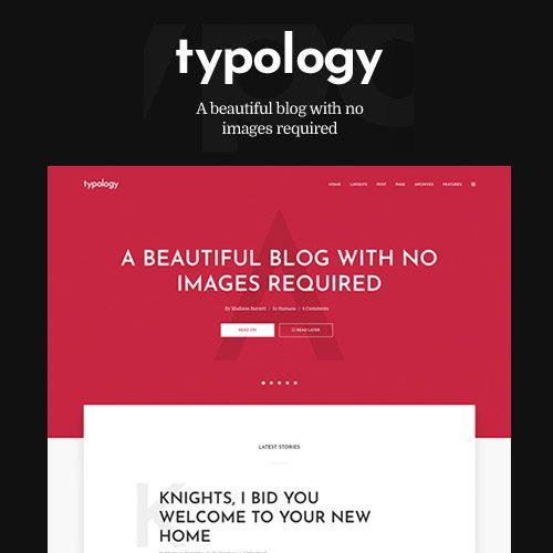 typology-text-based-minimal-wordpress-blog-theme