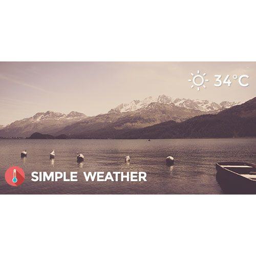 weather-wordpress-shortcode-widget-simple-weather-plugin